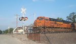 BNSF coal train DPU